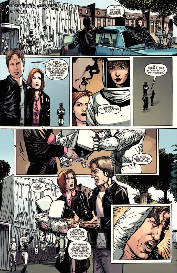 The X Files Conspiracy 1 Meets The Transformers Comic Book Preview Image  (8 of 9)